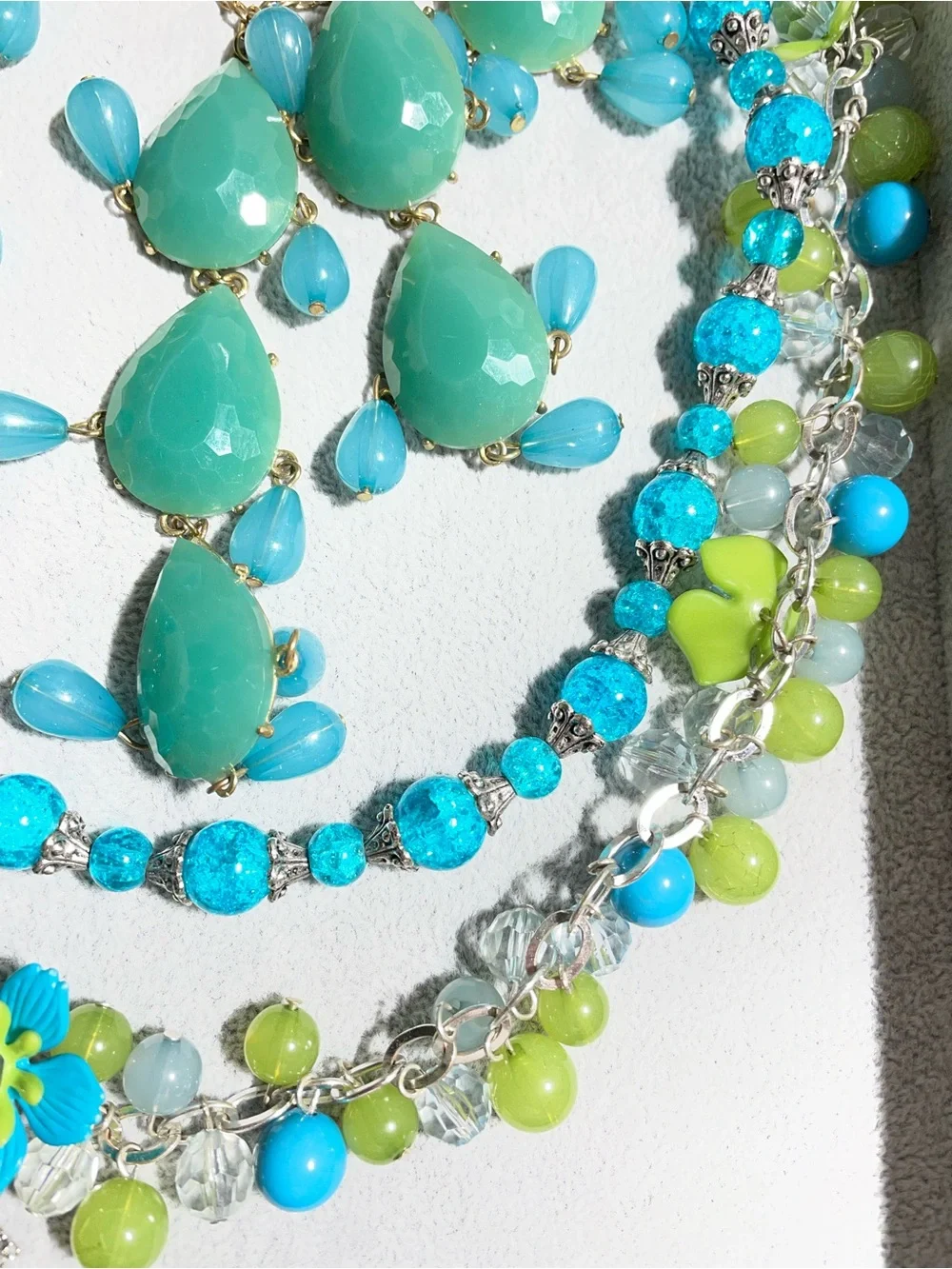 Fashion Jewelry blue green